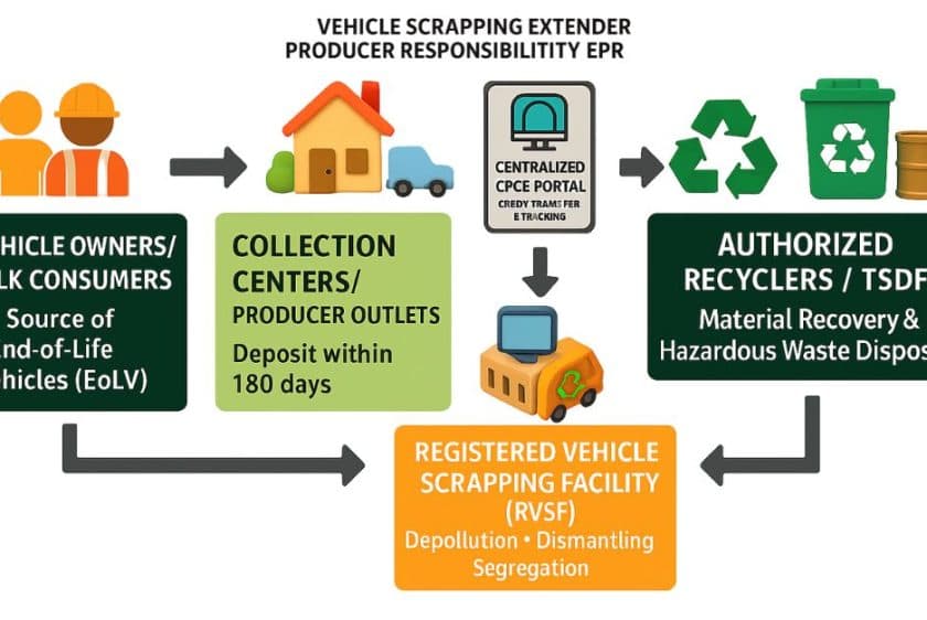 Vehicle Scrapping Management - Process & Methodologies Flowchart